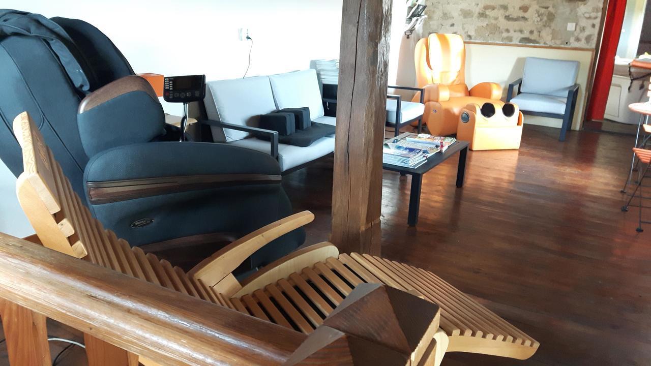 Spa Du Hameau De Bonnevay Marchampt Exteriör bild