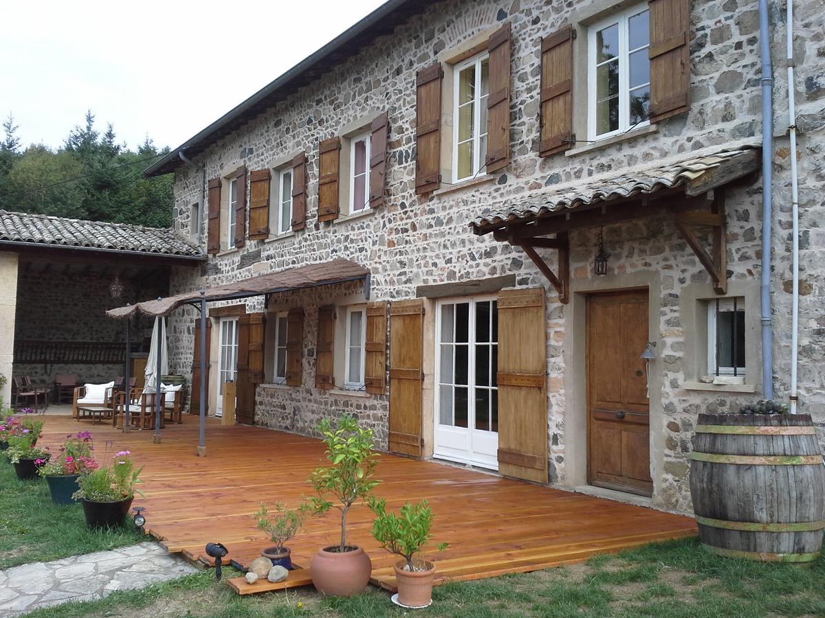 Spa Du Hameau De Bonnevay Marchampt Exteriör bild